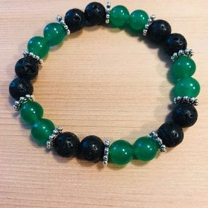 Lava Stone Essential Oil Diffuser Bracelet